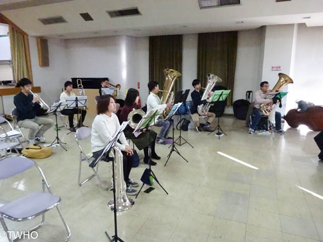 練習風景バスパート